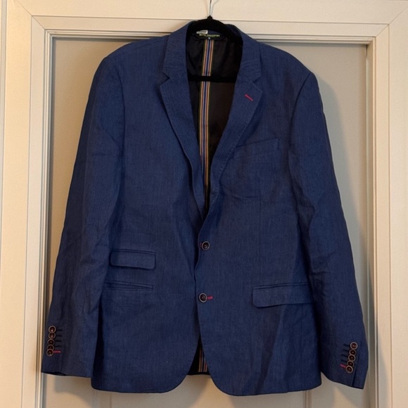 Men's Blue Blazer - Picture 1 of 8